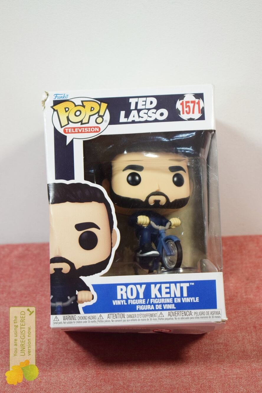Funko Pop! Ted Lasso Roy Kent on Bike #1571 (Pack Wear)